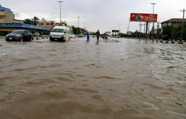 من الفيضانات في الخرطوم