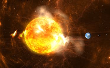 عن الانفجار الشمسي (Istock)