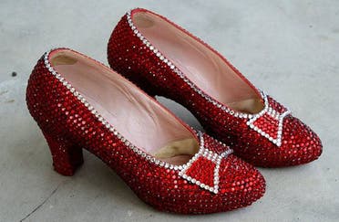 Harry Winston ruby slippers. Price tag: $3 million. (Supplied)