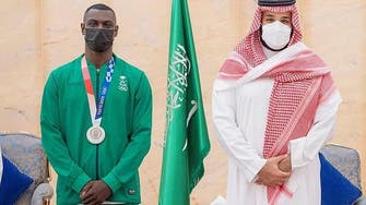 Saudi Arabia’s Crown Prince congratulates Olympic champion Tarek Hamedi
