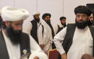 فريق مفاوضي طالبان في الدوحة