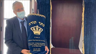 Since the Abraham Accords, Bahrain now has a new working synagogue for the first time in over 60 years. Pictured is Ebrahim D. Nonoo, president of the Jewish community of Bahrain. (Supplied)