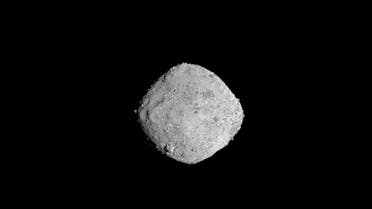 This November 16, 2018 photo from NASA’s OSIRIS-REx spacecraft, obtained December 3, 2018 courtesy of NASA/Goddard/University of Arizona, shows the asteroid Bennu from a distance of 85 miles (136 km). The image, which was taken by the PolyCam camera, shows Bennu at 300 pixels and has been stretched to increase contrast between highlights and shadows. NASA's first-ever mission designed to visit an asteroid and return a sample of its dust back to Earth arrives on December 3, 2018 at its destination, Bennu, two years after launching from Cape Canaveral, Florida. The $800 million mission, known as OSIRIS-REx, is targeted for a 12 pm (1700 GMT) rendez-vous with the asteroid, and will use its suite of five science instruments to study the asteroid for the next year and a half.