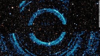 حلقه‌های شبح‌وار سیاهچاله‌ای در فاصله 7800 سال نوری زمین