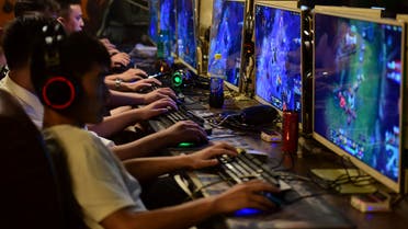 People play online games at an internet cafe in Fuyang, Anhui province, China August 20, 2018. Picture taken August 20, 2018. (Reuters)