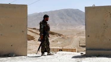 File photo of an Afghan National Army (ANA) soldier keeping watch at a checkpoint on the Ghazni highway, in Wardak province, Afghanistan August 12, 2018. (Reuters)