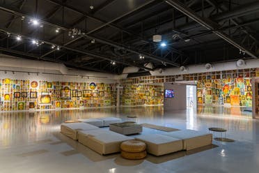 Installation view of ‘Malamih – Faces, Phantoms, Expressions' at Maraya Art Centre.