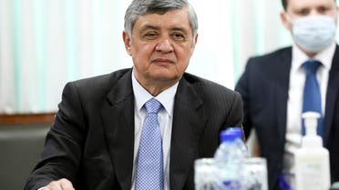 In this handout photo released by Russian Foreign Ministry Press Service, Special Representative of the President of the Russian Federation on Afghanistan Zamir Kabulov attends the talks between Russian Foreign Minister Sergey Lavrov and Pakistani Foreign Minister Shah Mahmood Qureshi in Islamabad, Pakistan, Wednesday, April 7, 2021. (File photo: AP)