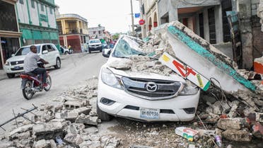 الدمار الذي خلفه الزلزال في هايتي (رويترز)