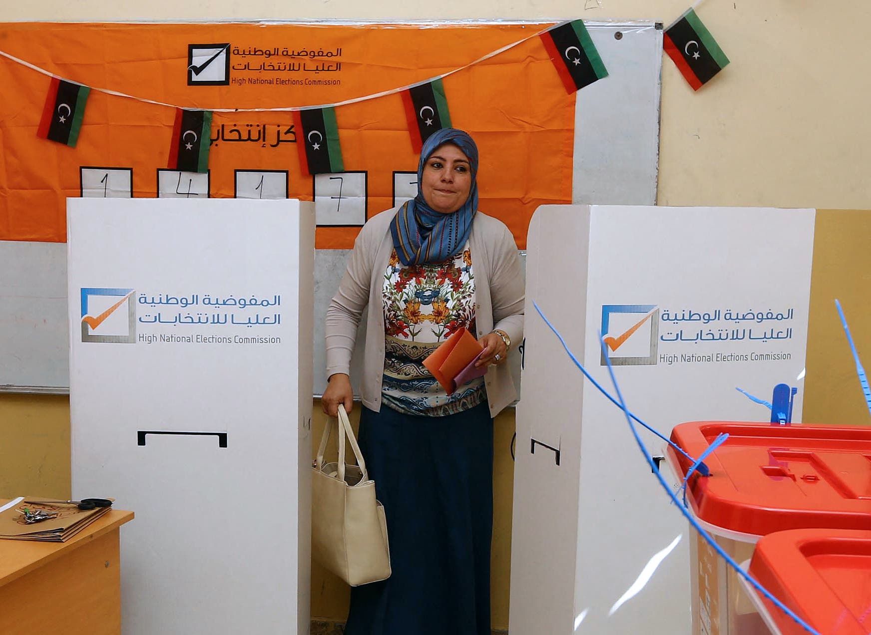 من آخر انتخابات شهدتها ليبيا في 2014