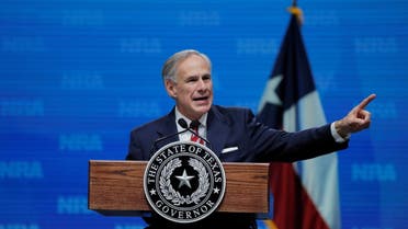 Texas Governor Greg Abbott speaks at the annual National Rifle Association (NRA) convention in Dallas, Texas, U.S., May 4, 2018. (File photo: Reuters)