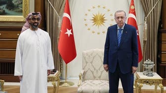 Turkey’s Erdogan holds rare meeting with UAE National Security Adviser