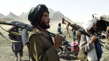 جانب من مقاتلي حركة طالبان