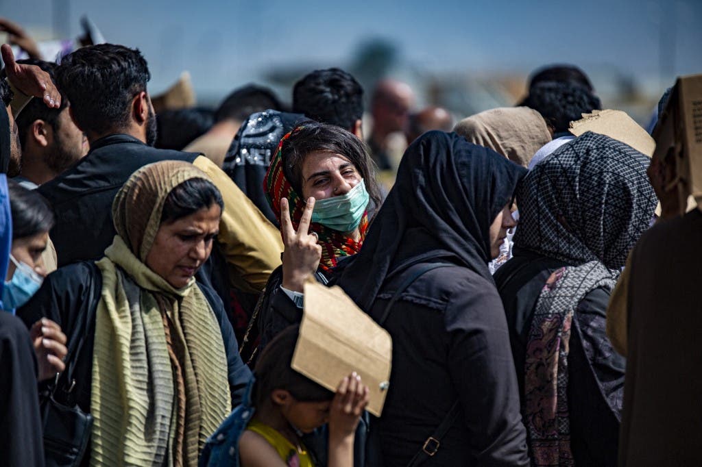 From the vicinity of Kabul Airport (AFP archive)