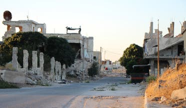 شوارع درعا البلد خالية من المارة والسكان بسبب هجوم قوات النظام