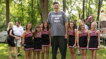 In this August 15, 2011 photo, Igor Vovkovinskiy is seen at an event at Lower Hannah's Bend Park, in Cannon Falls, Minn. (AP/Nati Harnik)