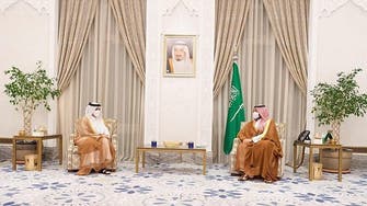 Saudi Crown Prince Mohammed bin Salman, Qatar FM meet in NEOM