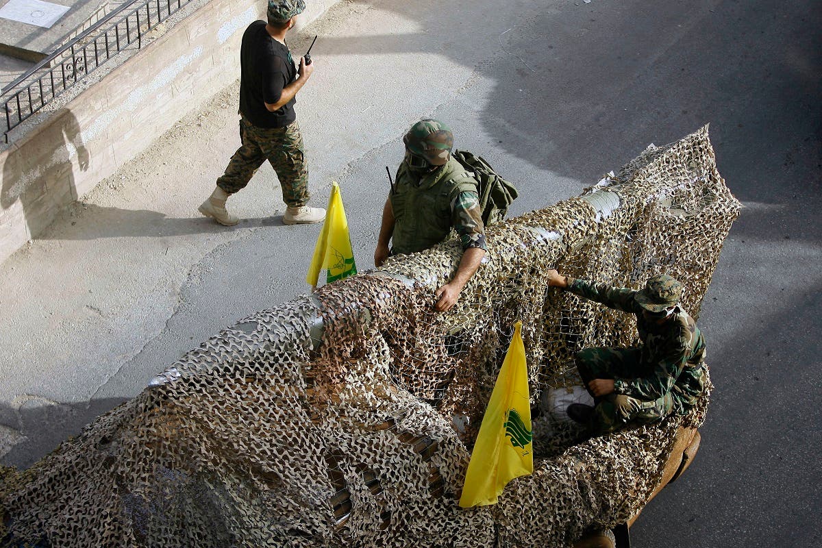 عناصر من ميليشيا حزب الله اللبنانية (أرشيفية)