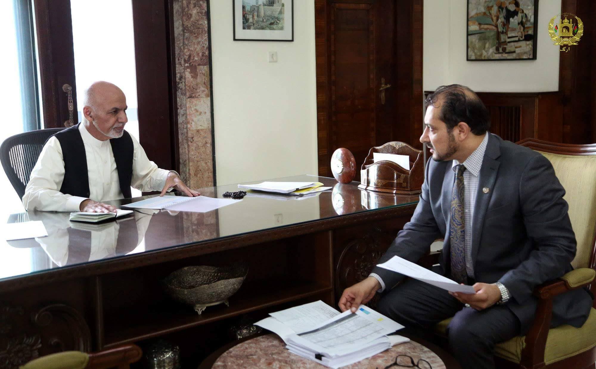 Afghanistan’s former information minister, Syed Ahmad Shah Saadat (Twitter)