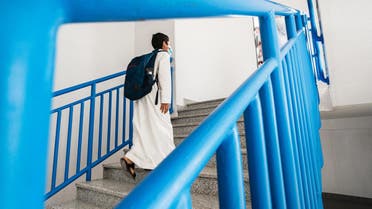 Students in Saudi Arabia return to schools amid strict COVID-19 precautionary measures. (SPA)