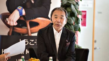 Japanese writer Haruki Murakami attends an reading event at Odense Library in Odense, Denmark. (File photo: Reuters) 