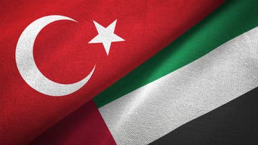The flags of Turkey and the United Arab Emirates. (iStock)