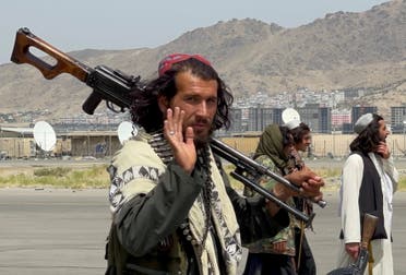 Taliban forces patrol near the entrance gate of Hamid Karzai International Airport, a day after U.S troops withdrawal, in Kabul, Afghanistan August 31, 2021. (File photo: Reuters)
