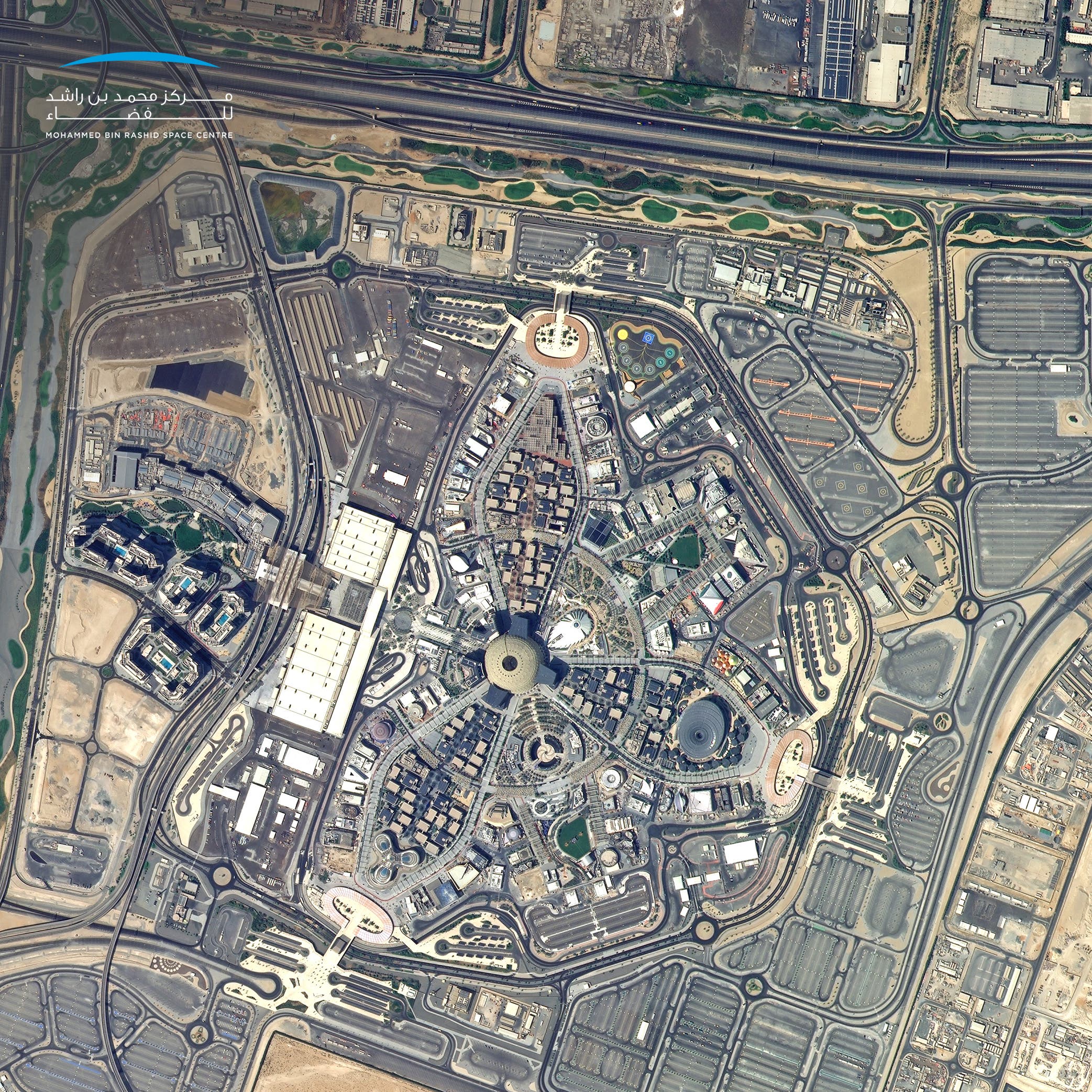 UAE’s KhalifaSat captures unique photo of Expo 2020 in Dubai 