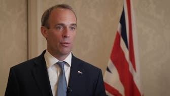 Britain’s Raab, in Qatar, cites need to engage with Taliban on Afghanistan