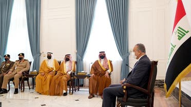 الكاظمي يستقبل وزير الداخلية السعودي (واع)
