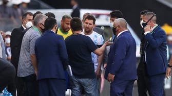 مسؤولو الصحة يوقفون مباراة البرازيل والأرجنتين