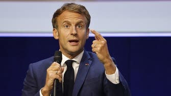 France’s Macron vaunts stimulus spending as election looms
