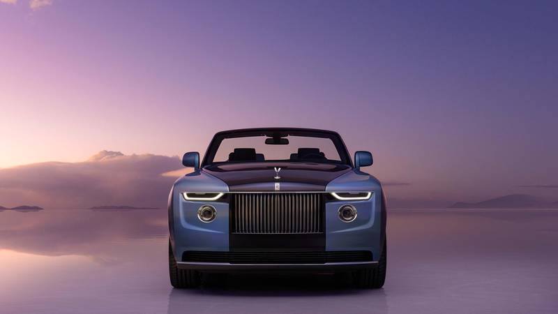 With 1,800 individual components the Rolls-Royce Blue Tail with takes top spot as the most expensive car costing a staggering $28 million. (Image: Rolls-Royce)