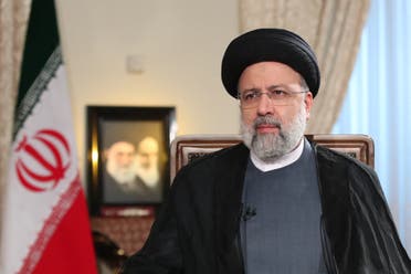 الرئيس الإيراني إبراهيم رئيسي