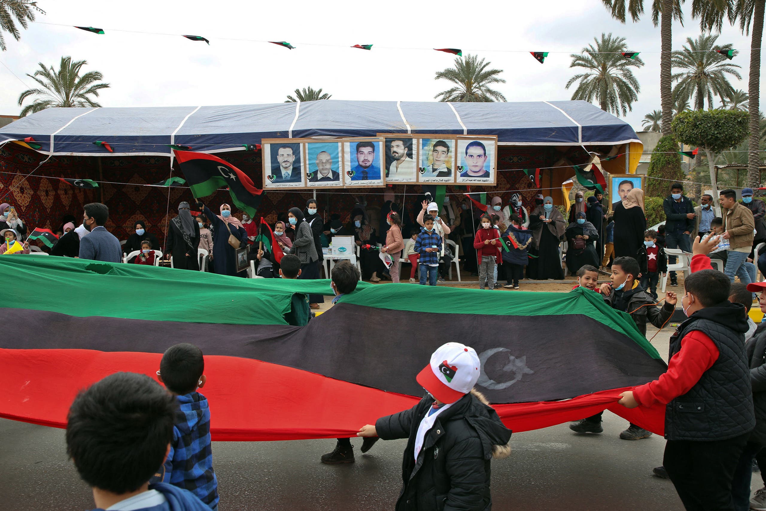 سالگرد قیام لیبی (خبرگزاری فرانسه)