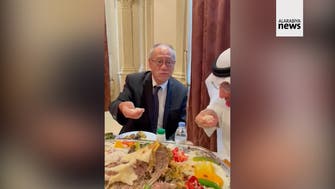 Japan Ambassador to Saudi Arabia goes viral for eating dish the traditional way