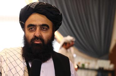 Taliban foreign minister Amir Khan Muttaqi. (AFP)