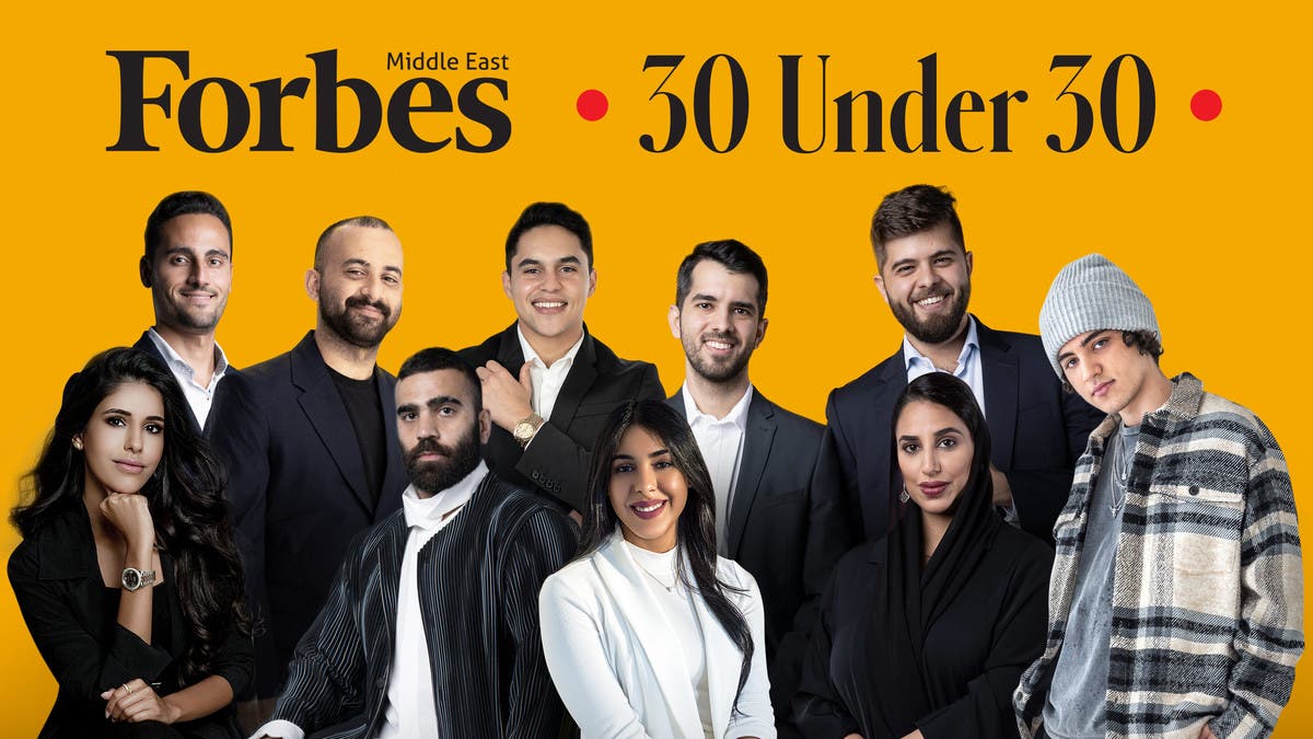 Game changers': Forbes announces Middle East's 30 under 30 list