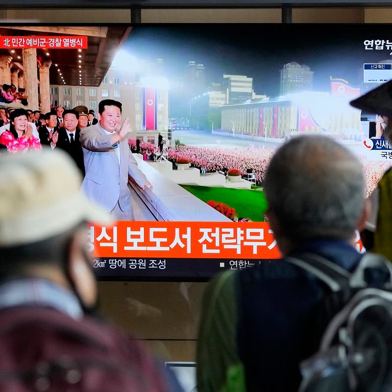 Thinner, more energetic Kim steals spotlight at North Korean parade