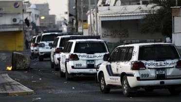 Bahraini police in the village of Shahrakkan, south of Manama. (File photo: AFP)