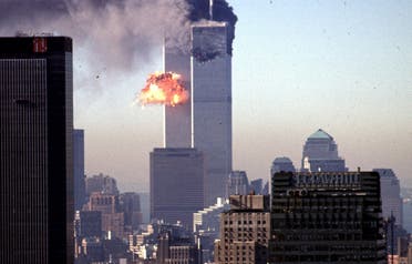 In this file photo taken on September 11, 2001, a hijacked commercial plane crashes into the World Trade Center in New York. (AFP)