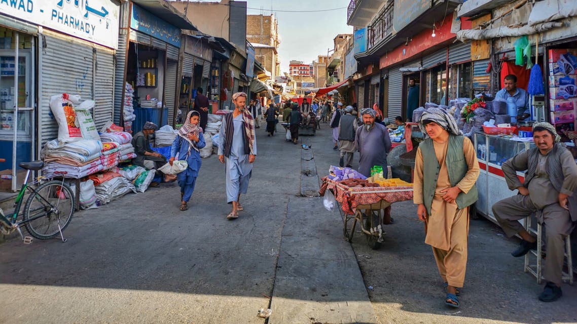 أفغانستان فقر من احدى الأسواق الأفغانية كابل