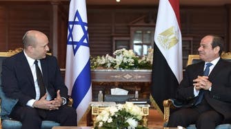 Israeli PM meets Egyptian President in first official trip to Egypt for a decade