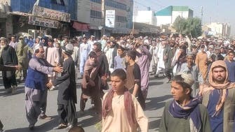 Hundreds protest in Afghanistan’s Kandahar against Taliban evictions