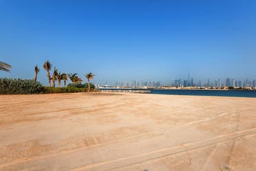 Plot of land, Jumeirah Bay Island. . Originally purchased for just over $9 million, the recent sale completed by Luxhabitat Sotheby’s International Realty saw its value rise to $16 million in under six months. (Supplied: Luxhabitat)