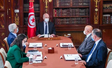الرئيس التونسي يلتقي عددا من أساتذة القانون الدستوري والعام