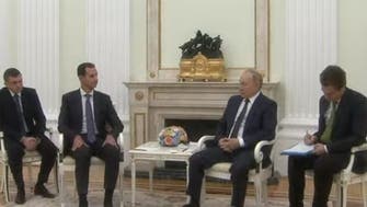 بوتين خلال لقائه الأسد: القوات الأجنبية عقبة أمام توحيد سوريا
