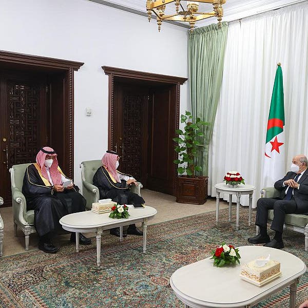رسالة من الملك سلمان للرئيس الجزائري نقلها وزير الخارجية السعودي