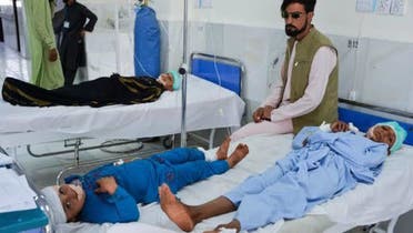 مجروحان افغانستانی