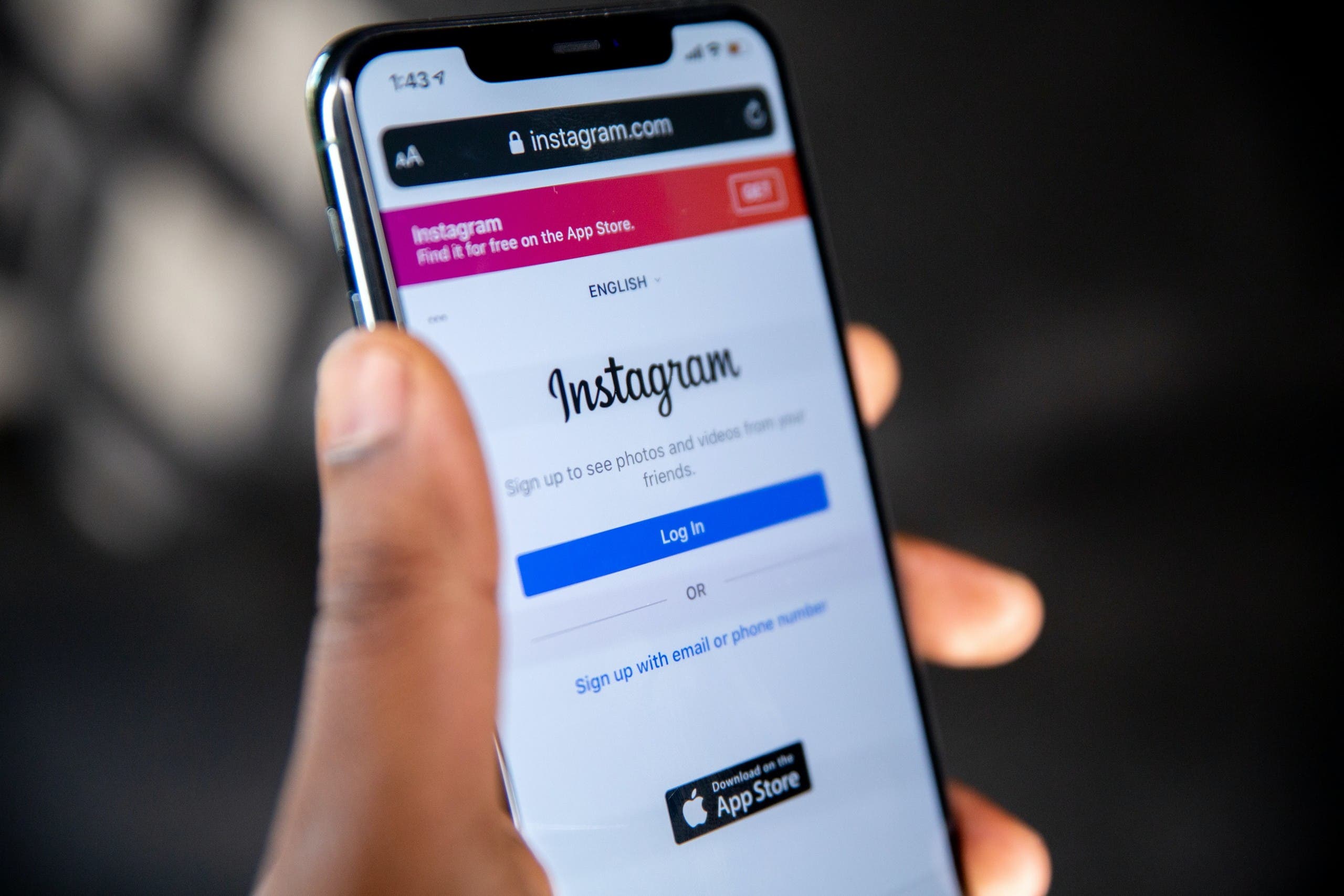 In studies conducted over the past three years, Facebook researchers have found that Instagram is “harmful for a sizable percentage” of young users. (Unsplash)